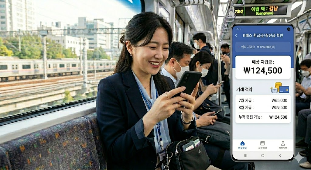 K패스 환급률 인상 확인 대중교통비 절감 환급형 신용카드 추천