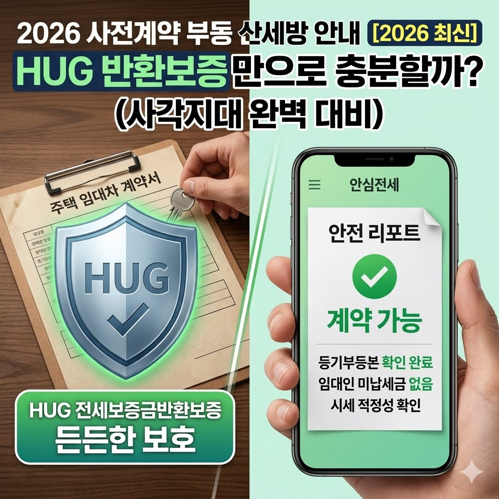 2026년 전월세 사기예방 및 안심전세앱 필수 체크리스트